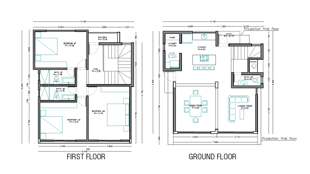 Savaneta Complex Model 2-A floor